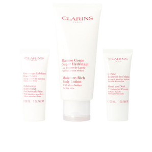 CLARINS 嬌韻詩 BAUME CORPS身體護理3件套（保濕身體乳200ml+護手霜30ml+護足霜30ml）