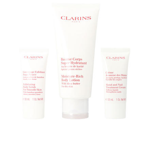 CLARINS 嬌韻詩(shī) BAUME CORPS身體護(hù)理3件套（保濕身體乳200ml+護(hù)手霜30ml+護(hù)足霜30ml）