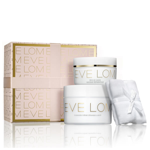價值￡155！EVE LOM 圣誕禮盒 卸妝膏200ml+急救面膜100ml+潔面巾