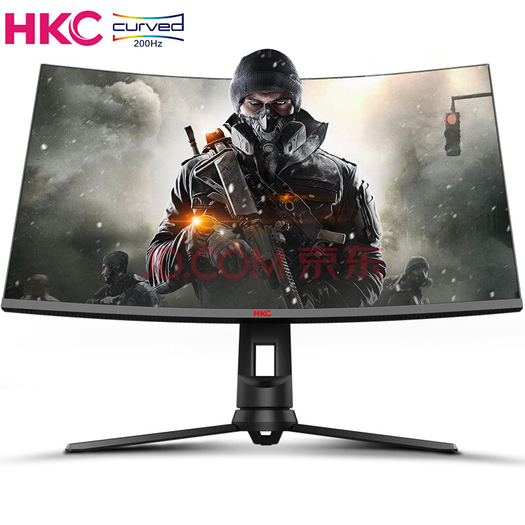 hkc 惠科 gx329s 32英寸va显示器 200hz 1500r 1398元包邮(满减)