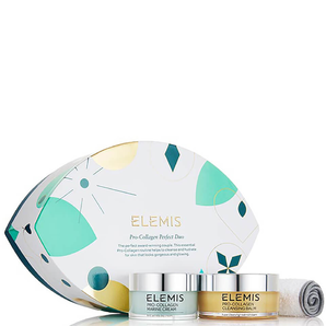  Elemis 艾麗美 骨膠原面霜50ml + 卸妝膏105g + 潔面巾