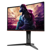 AOC C27G1 27英寸 VA曲面電競顯示器（144Hz、Adaptive-Sync、1700R曲率）