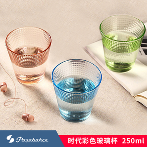 Pasabahce 帕莎帕琦 无铅玻璃杯 矮款 盲盒6只装 12.9元包邮(需用券)