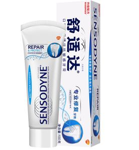 PLUS會員！ SENSODYNE 舒適達(dá) NovaMin 專業(yè)修復(fù) 抗敏感牙膏 100g