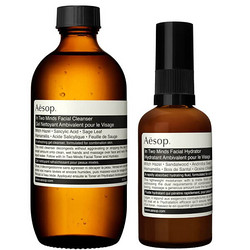  Aesop 伊索 二重奏護(hù)膚套裝 潔面乳100ml+潤(rùn)膚乳60ml 