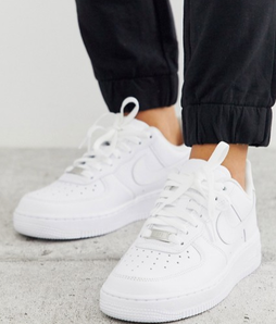 NIKE Air Force 1 07 女士白色運動鞋