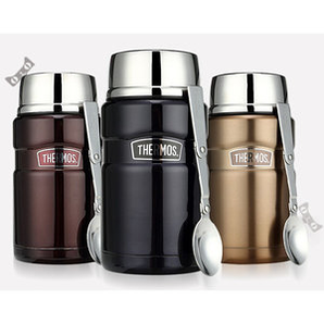 THERMOS 膳魔師 Stainless King Food Jar 保溫燜燒罐 帶湯勺 710ml