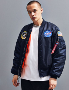 ALPHA INDUSTRIES MA-1 NASA聯(lián)名太空總署飛行夾克