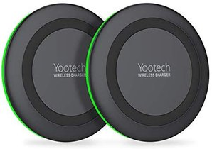 Yootech 10W 無線充電板 支持 iPhone/S10系列 2個裝