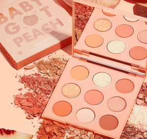 Colourpop卡拉泡泡 baby got peach桃子盤 8.1g