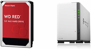 WD 西部數(shù)據(jù) 紅色 4TB NAS 內(nèi)部硬盤 套裝