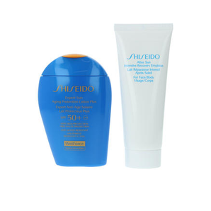 SHISEIDO 資生堂 新艷陽(yáng)夏防曬乳 SPF50 100ml+曬后修復(fù)乳液 75ml