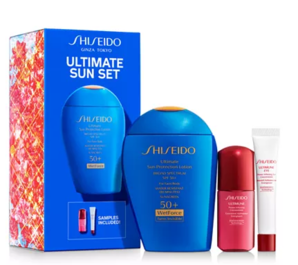 價值$86！Shiseido 資生堂 藍胖子防曬套裝