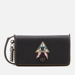 COACH 蔻馳 1941 PYRAMID EYE 女士刺繡斜挎包