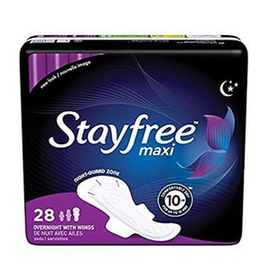 Stayfree 超吸夜用型衛(wèi)生巾 28片