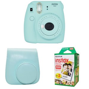 Fujifilm Instax Mini 9 拍立得 + 相機(jī)包 + 20張相紙