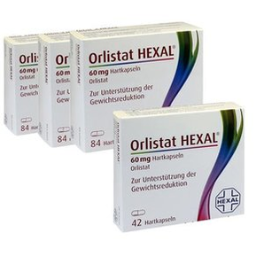 Hexal Orlistat 奧利司他 控油瘦身膠囊3盒，贈消脂減肥膠囊1盒