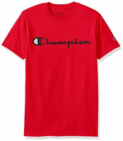 限2XL：Champion 男式 经典针织印花T恤 到手约￥78