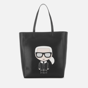 KARL LAGERFELD 卡爾·拉格斐 K/Ikonik 女款真皮托特包