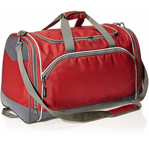 AmazonBasics 輕量多用旅行包 40升容量 紅色