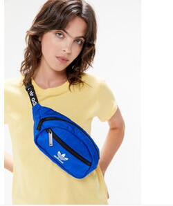 現(xiàn)貨！adidas Originals 阿迪達(dá)斯三葉草 National 女士腰包 