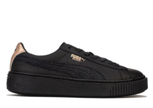 PUMA Basket Platform Euphoria RG Trainers 女士松糕鞋