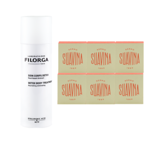 FILORGA 菲洛嘉 滋潤凈膚身體乳 150ml+Suavina 西班牙 馬卡龍潤唇膏 10mlX6