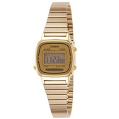 Casio 卡西歐 Retro 系列 金色女士腕表 LA-670WGA-9DF