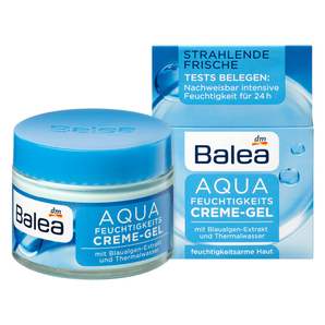 德國直郵 Balea 芭樂雅 AQUA 水凝強效保濕啫喱面霜 50ml 新包裝