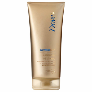 prime会员!Dove Derma Spa Summer Revived Fair to Medium皮肤润肤露 200 ml 29.48元含税直邮