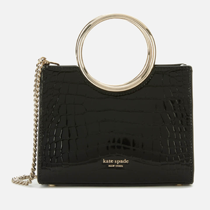 Kate Spade 凱特絲蓓 Sam Croc 女款鱷魚紋真皮手提包