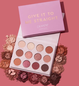 Colourpop GIVE IT TO ME STRAIGHT眼影盤12 x 0.85g