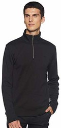 爆料有奖!Calvin Klein 男士液体触感长袖半拉链针织衫 含税到手约194元