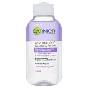 GARNIER卡尼爾 SKIN NATURALS 2合1眼部卸妝液 125ML 