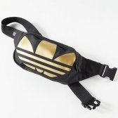 adidas Originals 阿迪達(dá)斯三葉草 Metallic Trefoil 腰包