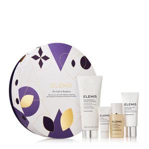 ELEMIS 艾丽美 亮彩美肤护肤套装 洁面乳 200ml+爽肤水 50ml+番木瓜酵素去角质 15ml+水润平衡日霜 50ml