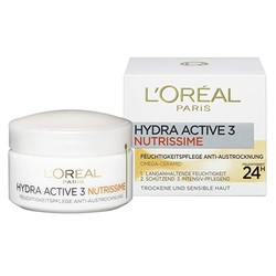 prime会员！L'OREAL PARIS 巴黎欧莱雅 Hydra Active 3 保湿日霜 50ml  到手23.03元