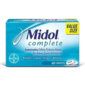 Midol 月經(jīng)止痛片 40粒大包裝 每月必備超有效