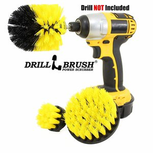 Drillbrush 電動(dòng)旋轉(zhuǎn)清潔刷頭套裝 浴室浴缸瓷磚等適用