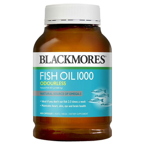 Blackmores 澳佳寶 無(wú)腥味深海魚(yú)油膠囊 降三高降血脂 400粒