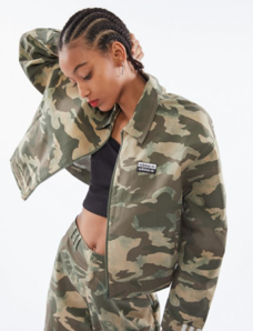 限S碼！adidas Camo Ripstop Jacket  女士夾克