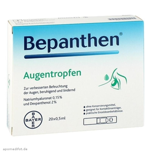 Bayer 拜耳 Bepanthen 眼干眼澀緩解疲勞滴眼液 20X0.5 ml