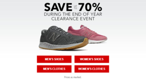 Joes New Balance Outlet精選男女運(yùn)動鞋