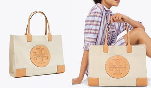 Tory Burch ELLA CANVAS女款手提包