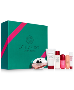 價值$231！  SHISEIDO 資生堂 極致提拉緊致套裝（百優(yōu)面霜75ml+潔面50ml+水30ml+紅腰子10ml+百優(yōu)精華7ml+紅妍眼精華5ml）