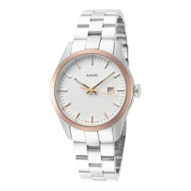 Rado 雷達表 HyperChrome 系列 玫瑰金色銀色女士氣質(zhì)腕表 R32976123