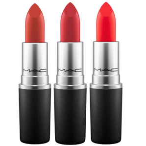 MAC 人氣紅色系子彈頭唇膏3支裝