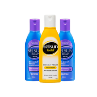 澳洲Selsun 洗发水紫色款 200ml*2 + Selsun Gold 洗发水 200ml