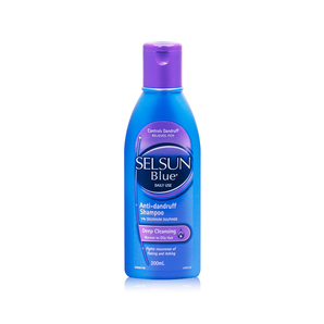 澳洲Selsun 深层清洁洗发水紫色款控油止痒男女士去屑200ml2瓶装