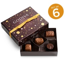 Godiva 歌帝梵 什錦巧克力禮品盒  5顆 6件